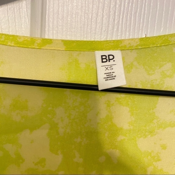 NWT Nordstrom Bp Green Tie Front Knot Dress Size XS. Beach coverup - Picture 4 of 7